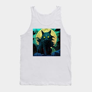 Tarot Cat Deity Tank Top